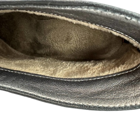 Women Stiletto Ankle Boots Size 7.5 High Heel Pointed Toe Black White NEW - Picture 15 of 15